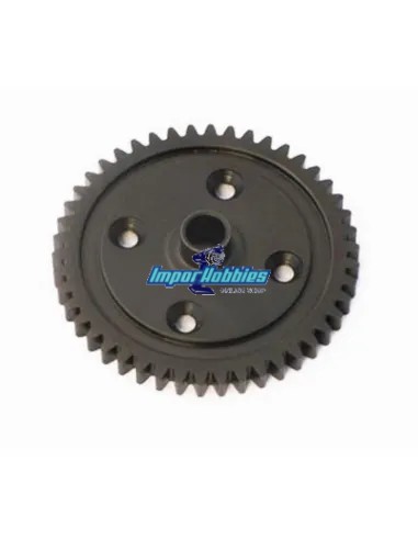 Corona diferencial central 46T CNC Hard - Opción Hobbytech STR8 / Spirit / NXT STRS-112 - Hobbytech STR8 DeLuxe & STR8 EVO RTR -