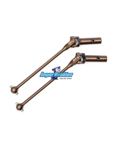 Cardans F/R Hard - Opción (2 Uds.) Hobbytech STR8 / Spirit / NXT STRS-128 - Hobbytech STR8 DeLuxe & STR8 EVO RTR - Repuesto y op