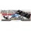 Alerón blanco universal con Wickerbill V2 - pre-marcado 1/8 Buggy / Truggy VP-Pro WN-009W