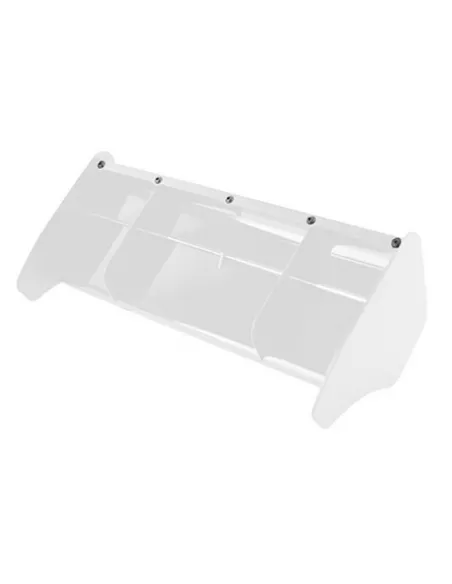 Universal White Rear Wing V2 - Pre-Marked With Wickerbill 1/8 Buggy VP-Pro WN-009W - Nylon Wings & Washer Wing 1/8 Scale