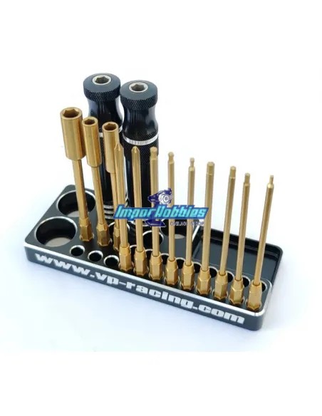 Base organizadora herramientas aluminio - RS-612E / RS-617E (Sin Herramientas) VP-Pro RS-609-E - Herramientas VP-Pro Racing