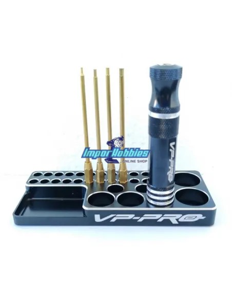 Base organizadora herramientas aluminio - RS-612E / RS-617E (Sin Herramientas) VP-Pro RS-609-E - Herramientas VP-Pro Racing