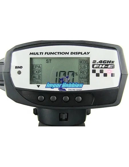 Emetteur Sanwa MX-6 3 Canaux FH-E 2.4GHZ w/ Recepteur RX-391W Waterproof - Radios / Emetteurs pour voitures RC