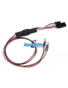 Eclairage LED Light Unit - 2 ampoules claires Kyosho 97054-2B - Kyosho Mad Crusher GP & EP - Pièces detachées et options