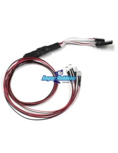 Set luces LED - 4 bombillas claras Kyosho 97054-4B - Kyosho Mad Crusher Nitro GP & Eléctrico EP - Repuesto y opciones