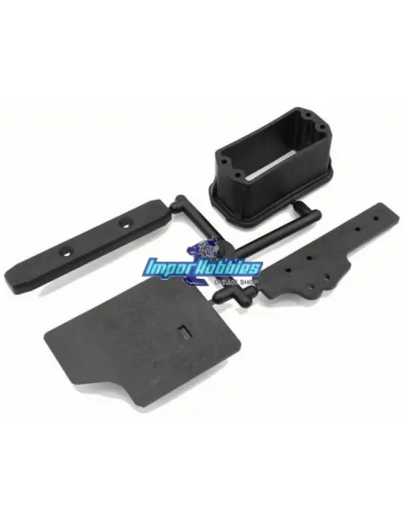 Soporte de servo y variador & refuerzos de chasis Kyosho Inferno MP10e IF554 - Kyosho Inferno MP10e Eléctrico Kit 34110 - Repues