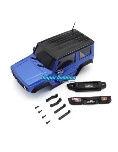 Carrosserie peinte Blue Kyosho Mini-Z 4x4 Crawler Suzuki Jimny Sierra MXB03MB - Kyosho Mini-Z 4x4 Crawler Series - Pièces detach