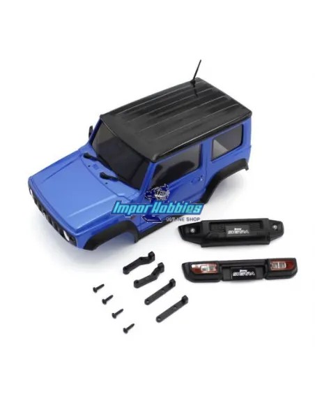 Carrosserie peinte Blue Kyosho Mini-Z 4x4 Crawler Suzuki Jimny Sierra MXB03MB - Kyosho Mini-Z 4x4 Crawler Series - Pièces detach
