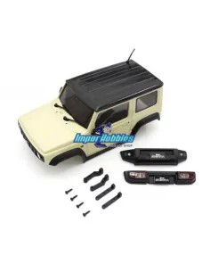 Painted Body - Ivory Kyosho Mini-Z 4x4 Crawler Suzuki Jimny Sierra MXB03IV - Kyosho Mini-Z 4x4 Crawler Series - Spare Parts & Op