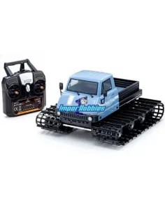 Kyosho Trail King Blue EP Belt ReadySet RTR 1/12 Scale 34903T2 - R/C Rubber or Metal Tracks Machinery