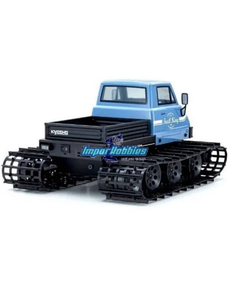 Kyosho Trail King Bleu EP Belt ReadySet RTR Echelle 1/12 34903T2 - Machines à chaînes en caoutchouc ou en métal RC