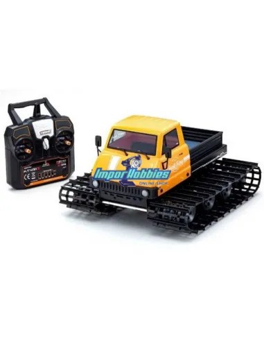 Kyosho Trail King Jaune EP Belt ReadySet RTR Echelle 1/12 34903T1 - Machines à chaînes en caoutchouc ou en métal RC