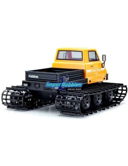 Kyosho Trail King Jaune EP Belt ReadySet RTR Echelle 1/12 34903T1 - Machines à chaînes en caoutchouc ou en métal RC