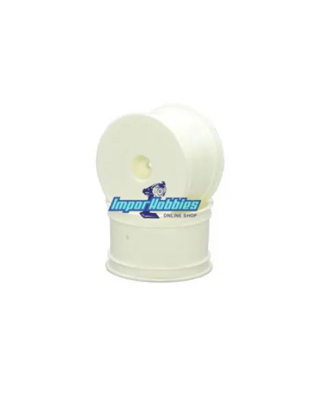 Llanta trasera blanca V2 Ifmar 2.2.inch 2WD-4WD Hex 12mm (2 U.) Kyosho RB5 / RB6 / RB7 / ZX6 / ZX7 W5202WB - Kyosho Lazer ZX-5 -