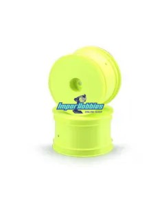 Rear Wheel - Yellow 2WD-4WD Hex 12mm Kyosho Ultima RB5 / RB6 / RB6.6 / RB7 / RB7.5 / SB Dirt & Lazer ZX6 / ZX7 W5202YB