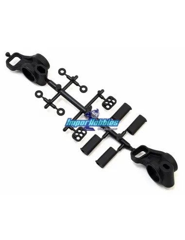 Fusees et etriers avant Team Associated B6.1 / B6.1D AS91779 - Team Associated B6.1 & B6.1D - Pièces detachées et options
