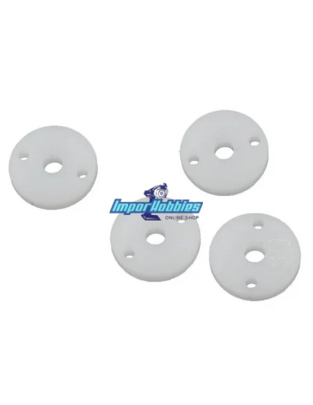 Pistón amortiguador V2 2x1.5 Flat  (4 U.) Team Associated B5 / B5M / B6 / B6.1 / B6.2 / SC6.1 / T6.1 AS91625 - Team Associated B