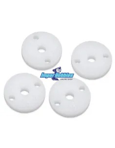 Pistons d'amortisseurs V2 2x1.8 Flat  (4 U.) Team Associated B5 / B5M / B6 / B6.1 / B6.2 / SC6.1 / T6.1 AS91629 - Team Associate