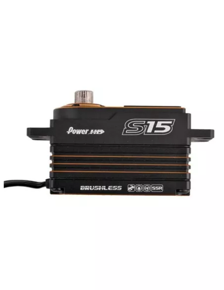 Brushless Servo - HV Low Profile Power HD Storm S15 Gold 16.5Kg 0.05s SSR Mode 1/10 HD-S15G - R/C Servos
