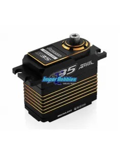 Brushless Servo - HV Standard Power HD Storm S35 Gold 35.0Kg 0.07S. SSR Mode 1/8 HD-S35G - R/C Servos