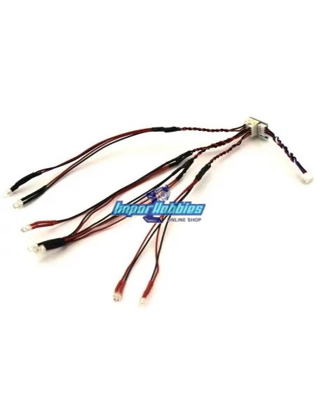 Connecteur avec double connexion pour jeu de lumières Led MZW429R Kyosho Mini-Z MR-03 / AWD / RWD / 4x4 MZW429R-01 - Kyosho Mini