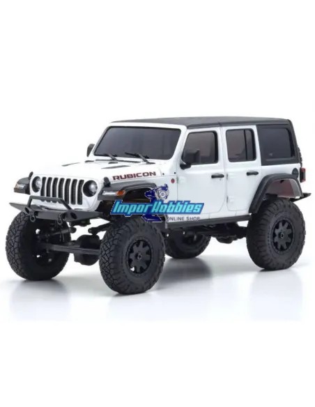 Carrosserie blanche à peindre Kyosho Mini-Z 4x4 Crawler Jeep®︎ Wrangler Unlimited Rubicon MXN01 - Kyosho Mini-Z 4x4 Crawler Seri