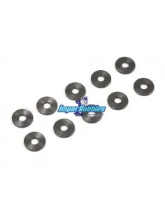 Washer M3x9x1mm (10 U.) Kyosho Inferno MP9 / MP10 / GT3 1-W300910 - Kyosho Inferno MP9e Kit EP - Spare Parts & Option Parts