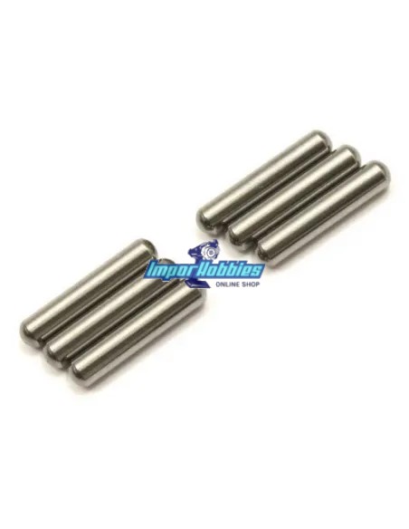 Axes de differerntiel 2.5x11.8mm (6 U.) Kyosho Inferno 97011-128B - Kyosho Inferno MP9 TKI2 / TKI3 - Pièces detachées et options