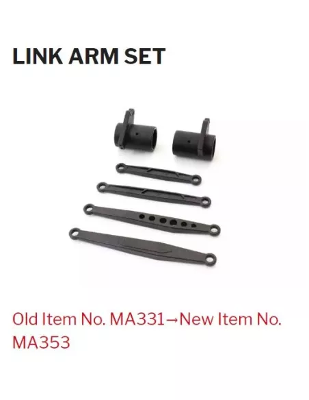 Link Arm Set V2 - MA331 Kyosho Mad Crusher / FO-XX MA353 - Kyosho Mad Crusher GP & EP - Spare Parts & Option Parts