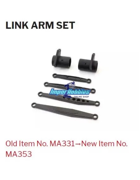 Set tirantes & sujeción V2 - MA331 Kyosho Mad Crusher / FO-XX MA353 - Kyosho Mad Crusher Nitro GP & Eléctrico EP - Repuesto y op