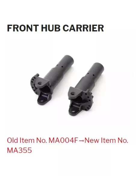 Front Hub Carrier V2 - MA004F Kyosho Mad Force / FO-XX / Mad Crusher MA355 - Kyosho Mad Force GP & EP - Spare Parts & Option Par