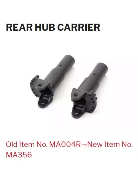 Rear Hub Carrier V2 - MA004R Kyosho Mad Force / FO-XX / Mad Crusher MA356 - Kyosho Mad Force GP & EP - Spare Parts & Option Part