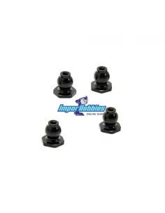 Boules internes de tirants arrières 7.8mm (4 U.) Hobao Hyper 7 30005 - Hobao Hyper 7 TQ & 7.5 Nitro