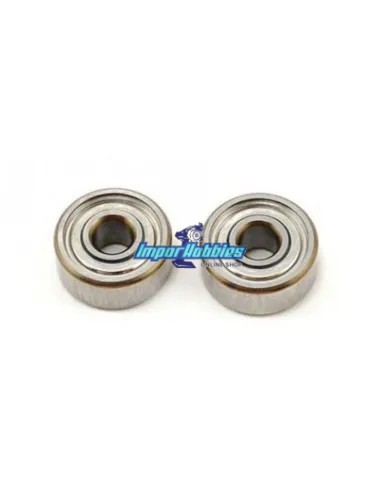 Roulements a billes pour moteur (2 U.) Hobbywing Serie Xerun 540 / 3650 1/10Th 9.5x4x3.175mm 30820001 - Pièces détachées pour mo