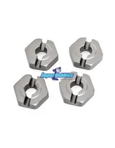 Hexágonos de rueda delantero / trasero (4 Uds.) Hobbytech DB8SL REV-SL042 - Hobbytech DB8SL Desert Truck - Repuesto y opciones
