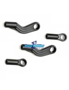 Steering Ball End Nylon - 6.8mm Hobao Hyper 9 / SS / SSe 89039 - Hobao Hyper SS & SSe GP - EP