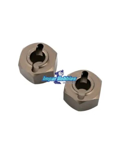 Hexagone de roue arrière (2 U.) Hobbytech BXR MT REV-BX025 - Hobbytech BXR MT RTR - BXR MT 20TH - Pièces detachées et options