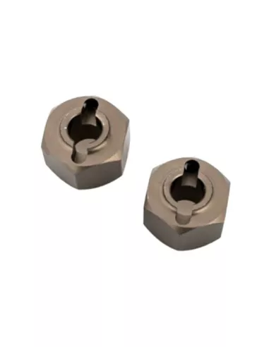 Wheel Hex Hubs Set - Rear (2 U.) Hobbytech BXR MT REV-BX025 - Hobbytech BXR MT RTR - BXR MT 20TH - Spare Parts & Option Parts