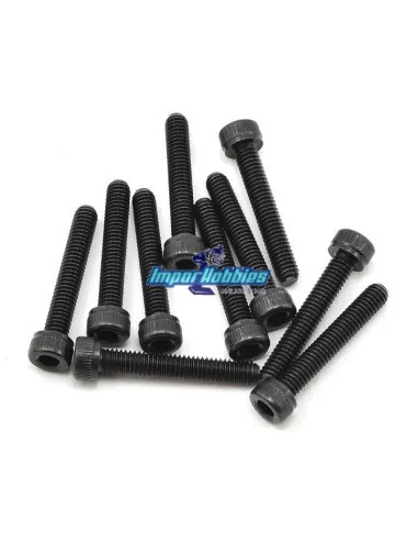 Socket Head Cap Screws M4x25mm (10 U.) Fussion FS-TC4025 - Steel Screws - M4