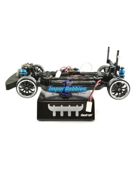 Support pivotant en aluminium noir pour voiture 1/10 & 1/8 Fastrax FAST407BK - Stands de maintenance