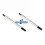 Vástago amortiguador Big Bore delantero 3.5x60mm ( 2 Uds.) Hobbytech STR8 HT585005
