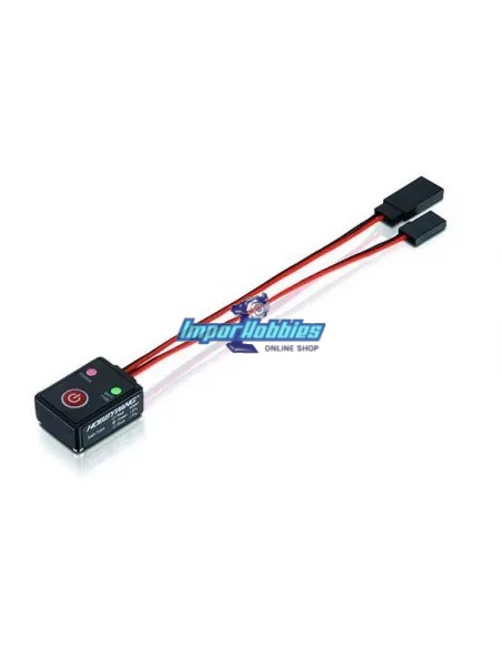 Interruptor de receptor electrónico Lipo - Life - NiMh 1/10 - 1/8 Hobbywing HW30850000 - Interruptores y reguladores de radiocon
