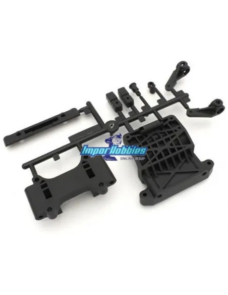 Caja y manguetas delanteras Kyosho Ultima 2WD UT001 - Kyosho Ultima 2WD 30625 - Repuesto y opciones