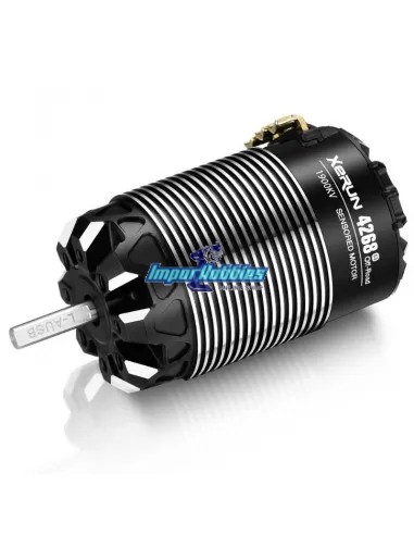 Moteur Brushless Hobbywing Xerum 4268 G3 1900KV Sensor IP5X 1/8 Off-Road 30401906 - Moteurs EP 1/8
