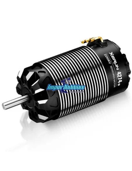 Motor Brushless Hobbywing Xerum 4274 G3 2250KV Sensor IP5X 1/8 Truck 30405001 - Motores eléctricos 1/8
