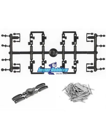 Kit de reparación de correas Catappi Kyosho Mini-Z 4x4 Crawler MXW009-1 - Kyosho Mini-Z 4x4 Crawler Series - Repuesto y Opciones
