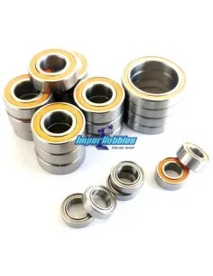 Bearing Kit - High Speed (24 U.) Team Associated RC8 / RC8B / RC8.2 GP Fussion FS-BK014 - Team Associated RC8B Factory Kit - Spa