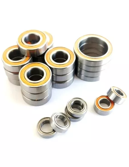 Bearing Kit - High Speed (24 U.) Team Associated RC8 / RC8B / RC8.2 GP Fussion FS-BK014 - Team Associated RC8B Factory Kit - Spa