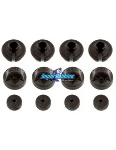 Bouchons d'amortisseurs Team Associated DR10 / ProSC10 / Refelx DB10 AS91454 - Team Associated ProSC10 RTR - Pièces detachées et