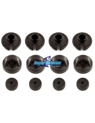 Bouchons d'amortisseurs Team Associated DR10 / ProSC10 / Refelx DB10 AS91454 - Team Associated ProSC10 RTR - Pièces detachées et